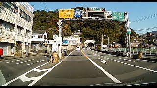 preview picture of video '長崎自動車道(8倍速) 長崎市→大分県,湯布院IC. From Nagasaki Expressway to Oita Expressway.'