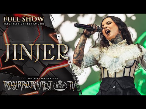 JINJER - Live at Resurrection Fest EG 2025 (Viveiro, Galicia, Spain) [Full Show]