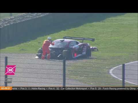 24H Endurance Series 2017. Hankook 12H Mugello. Lionel Amrouche Crash