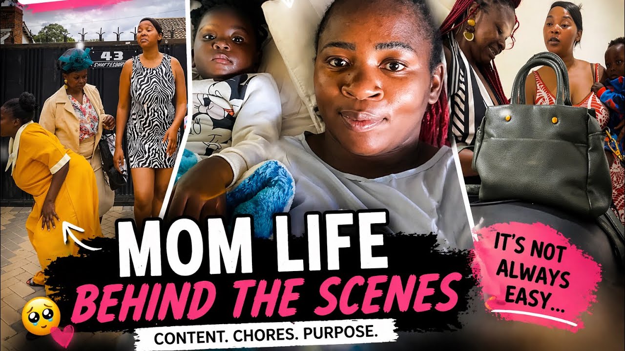 A day in my real life as a mom & content creator