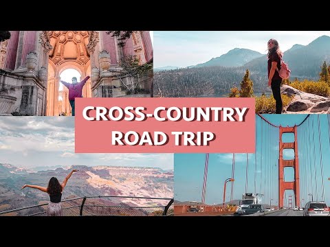 CROSS-COUNTRY ROAD TRIP ACROSS USA || Travel Vlog
