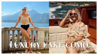 *EMOTIONAL* LAKE COMO PRESS TRIP | GRAND HOTEL VILLA SERBELLONI 🍝🍷🤌
