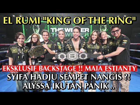 JEFRI NICHOL VS EL RUMI REMATCH: BACKSTAGE EXCLUSIVE!! SYIFA HADJU'S CONFESSION, DID IT CRY?!