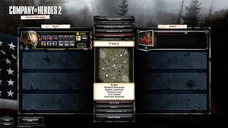 [2021.01.27] Company of heroes 2 - USF 1v1 expert CPU gameplay
