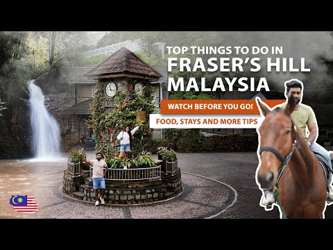 Best 10 Places to Visit in FRASER HILL Malaysia 2026 🇲🇾 | Little England in Malaysia 🌿