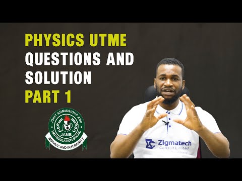 JAMB 2023 PHYSICS QUESTIONS AND SOLUTION REVISION | PART 1| QUESTION 1-20 | JAMB  2024