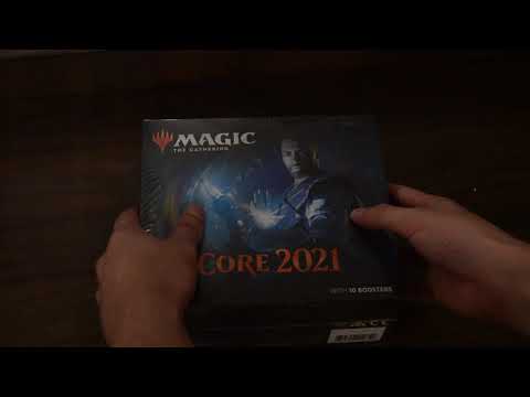 MTG Core Set 2021 Bundle Unboxing (ASMR No Talking)