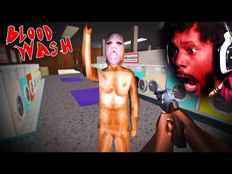 a KILLER is on the LOOSE at THE LAUNDROMAT [Bloodwash - Full Game]