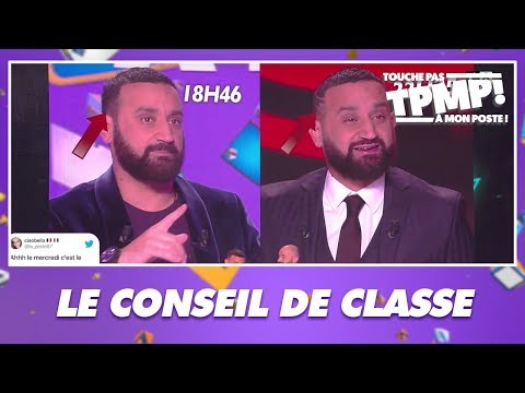 Le conseil de classe de Cédric Cizaire : Cyril Hanouna change de coiffure comme de chemise