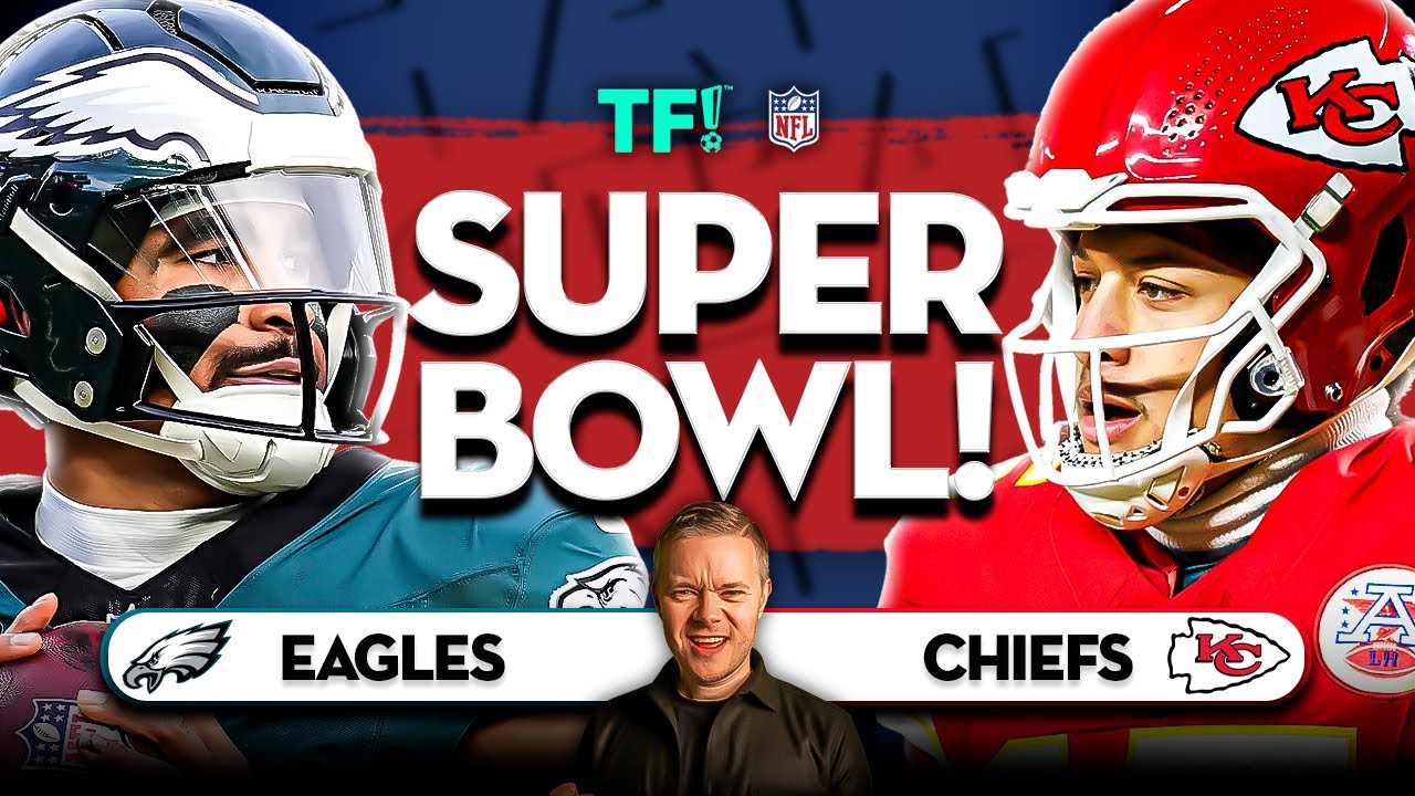 KANSAS CITY CHIEFS vs PHILADELPHIA EAGLES SUPER BOWL LIX Watchalong With MARK GOLDBRIDGE