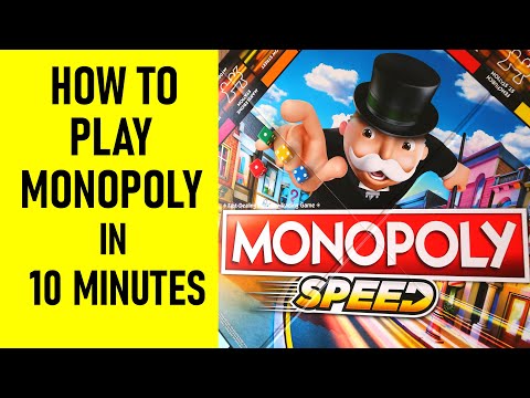 How To Play Monopoly Speed in 10 Minutes