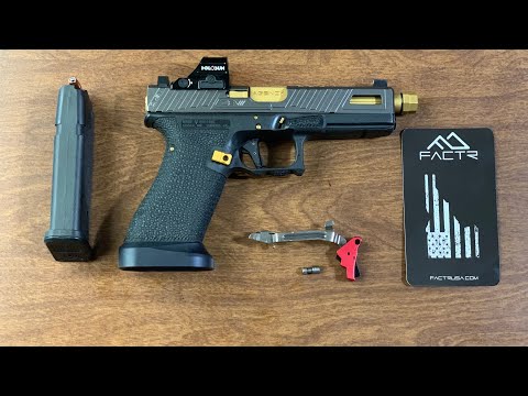 GLOCK GEN 5 APEX TACTICAL TRIGGER \u0026 STREAMLIGHT TRL-1 HL INSTALL!