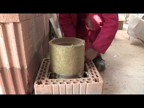 Kamtec Schornsteinlösungen - Aufbau & Montage eines Luft-Abgas-Schornsteins LASW