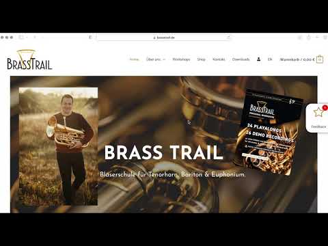 Erklärung Playalongs im BrassTrail-Mitgliederbereich (Deutsch)