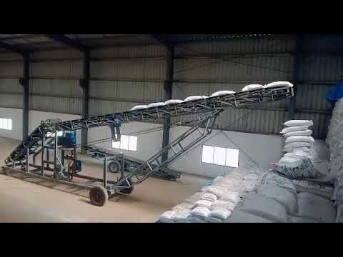 120 kg/m Truck Loading Unloading Conveyor