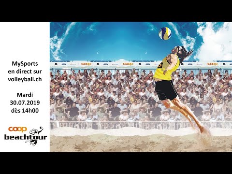 Matchs de finale Coop Beachtour Bâle 30.07.2019
