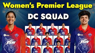 WPL 2023  | DC Womens Squad | WPL 2023 Delhi Capitals Womens Squad