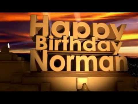 Happy Birthday Norman