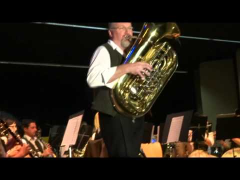 Gottfried auf Reisen auf der B-Tuba