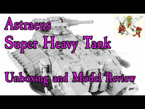 Space Marine Astreus from Forge World Unboxing and Model Review