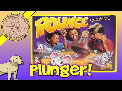 How To Play The Game Pounce The Wacky Action Game With Mice & A Plunger! Mattel