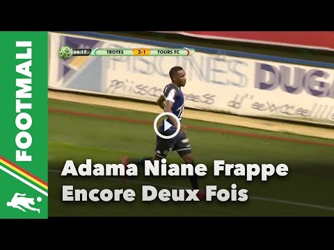 Adama Niane frappe encore deux fois