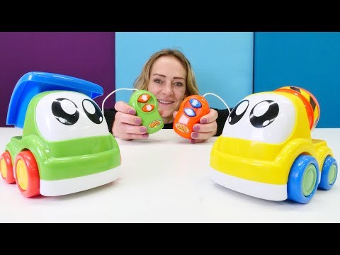 Nicoles Spielzeug Werkstatt - Der kleine Zementmischer muss repariert werden