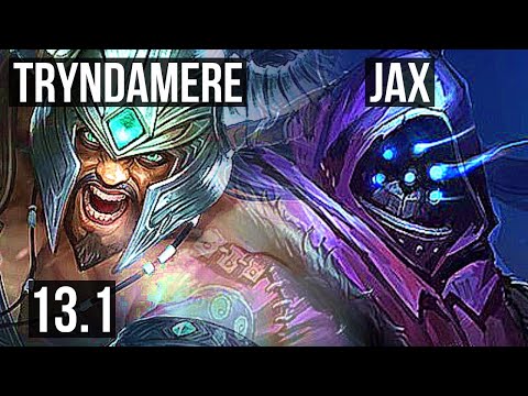 TRYNDA vs JAX (TOP) | Rank 5 Trynda, 400+ games, 5/2/7 | EUW Master | 13.1