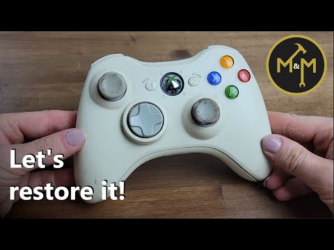 Restoring an old XBOX 360 controller