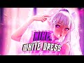 mike. - white dress