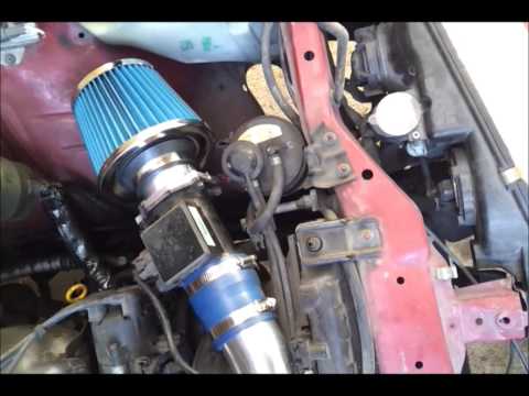95 240sx intake stock vs cone vs mushroom