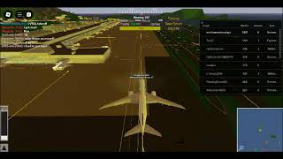 last 787 old model ptfs flight - taxiing