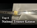 Top 6 National Treasure Katanas History Of Japanese Swords