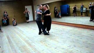 Elvira Malishevskaya y Sergei Beljankin. Lesson vals 2.