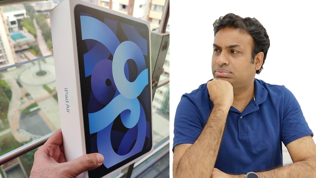 iPad Air 4th Gen Unboxing & Impressions with Indian Retail Unit