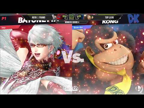 Game Nest Smash It Up: NERV | Frawg (Bayonetta) vs Top Lu Bu (Link/Donkey Kong) - Winners Round 4