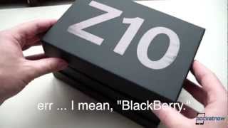 Video thumbnail for BlackBerry Z10 Unboxing & Hardware Tour | Pocketnow by Pocketnow