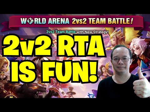 Summoners War - I TRIED 2v2 RTA and I LIKE IT!!!