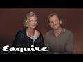 Charlize Theron & Taron Egerton on Playing Characters With No Rulebook | Inquiring Minds | Esquire
