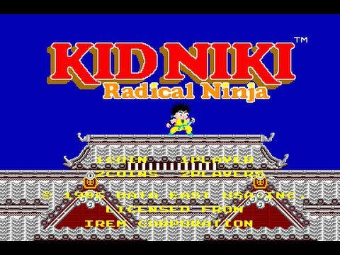 Kid Niki - Radical Ninja (快傑ヤンチャ丸) [Arcade] - ALL Clear No Miss - 1CC - edusword