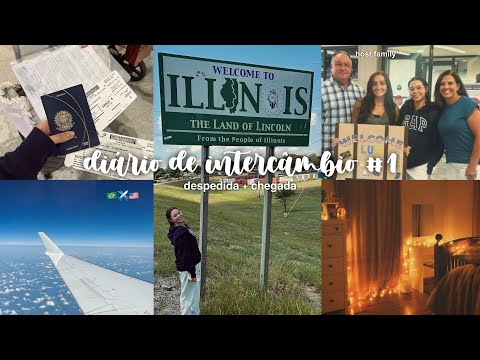 DIÁRIO DE INTERCÂMBIO #1 despedida e viagem 🇧🇷🇺🇸