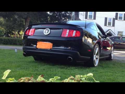 Ford Racing Sport axleback exhaust on '12 Mustang V6