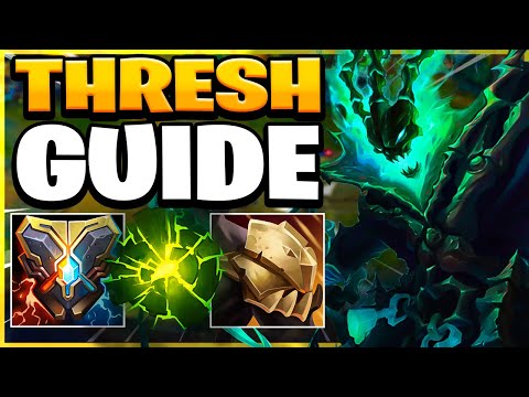 Wild Rift THRESH GUIDE + BUILD! THRESH Combos and Gameplay!