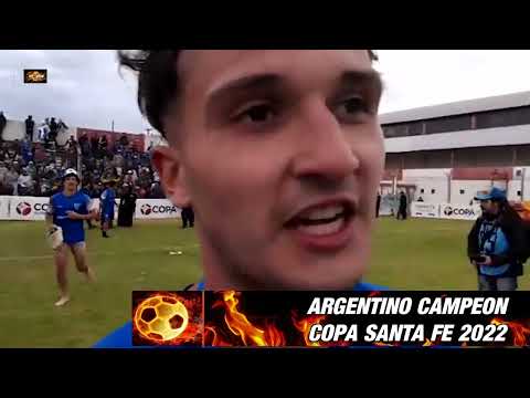 Argentino Campeón Copa Santa Fe 2022