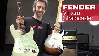 Video thumbnail for FENDER Vintera Stratocaster oder doch Classic Player? by session