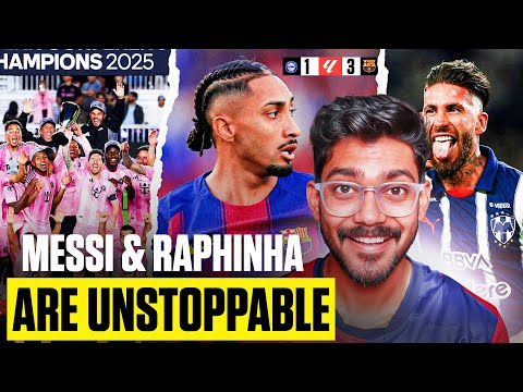 Messi make Inter-Miami Champion, How Raphinha changes Barca 3-1 vs Alaves, Ramos Free Transfer