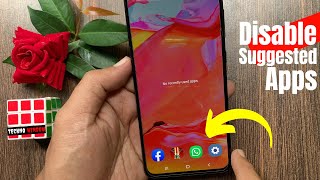 How to Disable Suggested Apps on Samsung Device