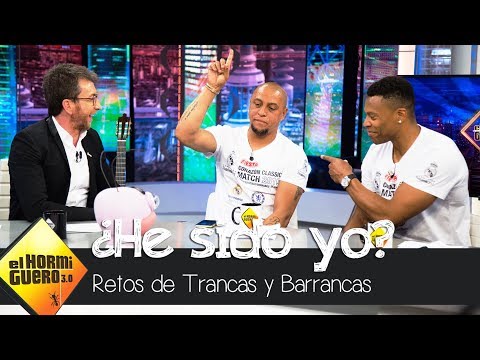 Dosis de sinceridad de Roberto Carlos y Júlio Baptista con Trancas y Barrancas - El Hormiguero 3.0
