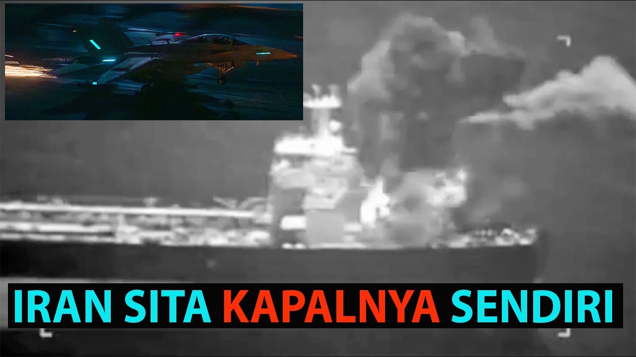 Cara Baru, Super Hornet Membom Tanker Iran