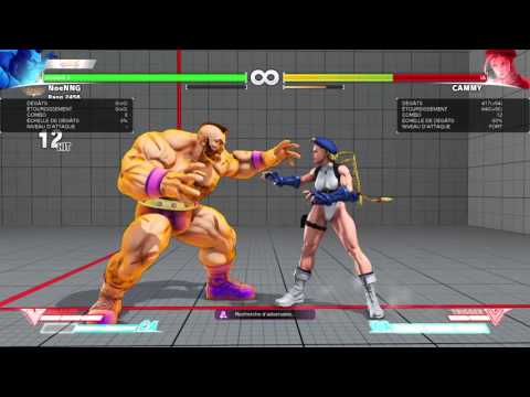ZANGIEF RESET STUN COMBO - SF V